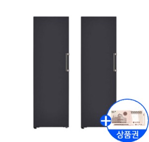 [LG]오브제컬렉션 냉장고384L+냉동고321L(메탈 블랙)