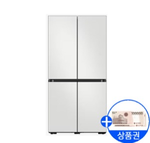 [삼성] 비스포크 4도어 냉장고 615L (코타화이트)